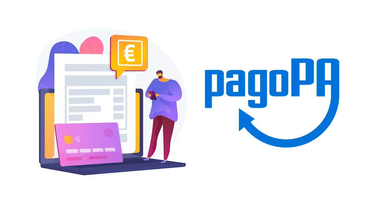 Logo pagoPA - Sistema di pagamenti elettronici verso la Pubblica Amministrazione